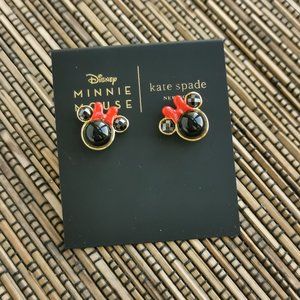 Kate Spade Disney x Kate Spade New York Minnie Stud Earrings Gold